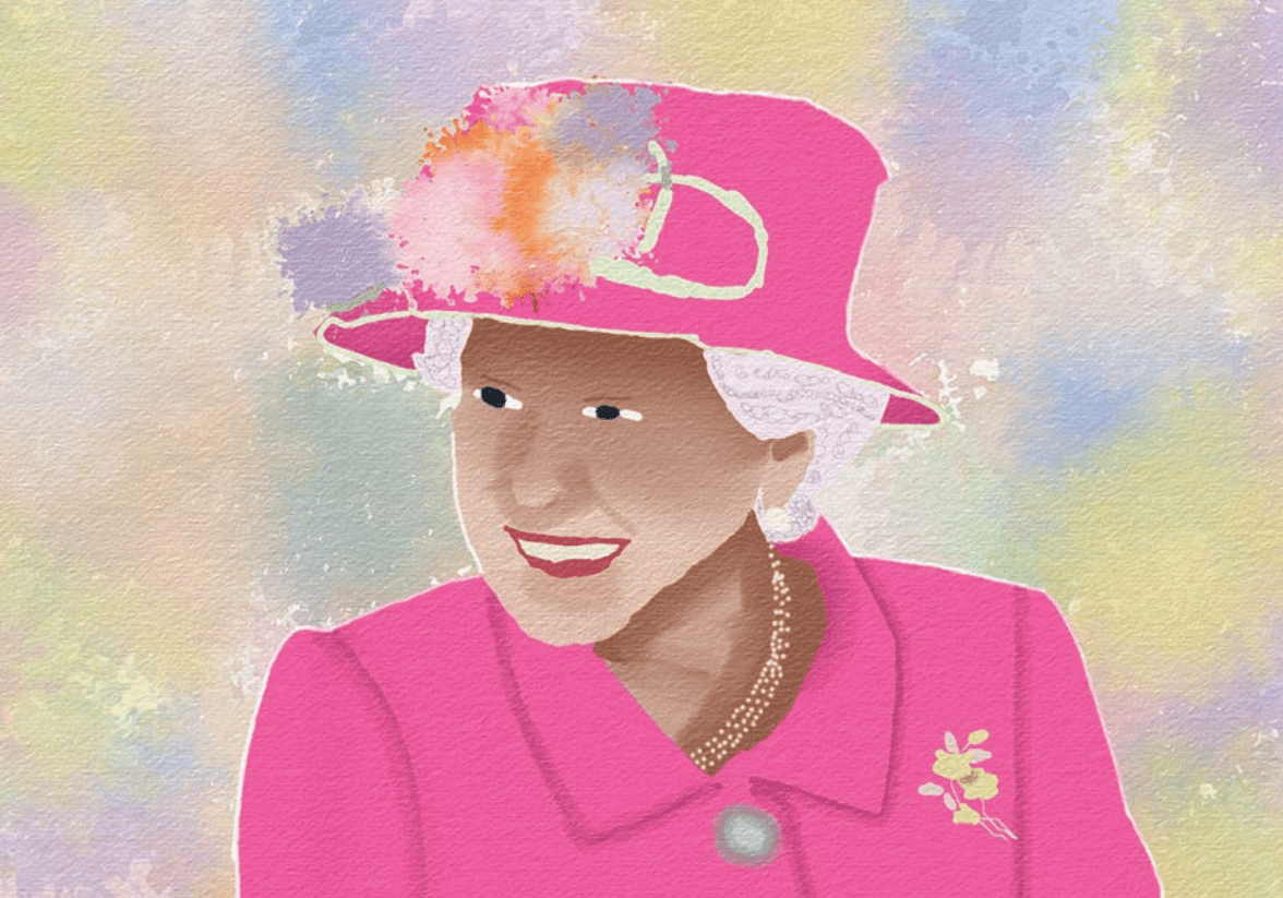 The Queen Grayson’s Art Club Postcard
