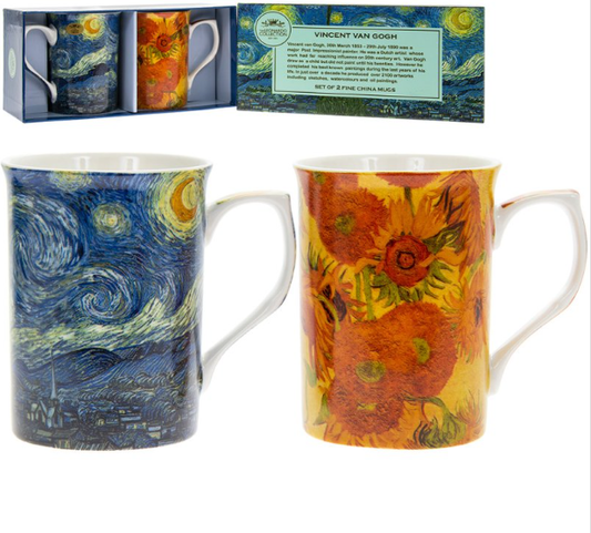 Van Gogh Mugs (Set of 2)