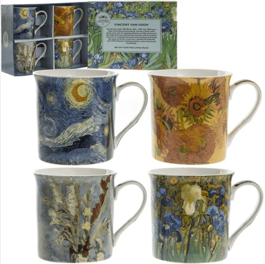Van Gogh Mugs (Set of 4)