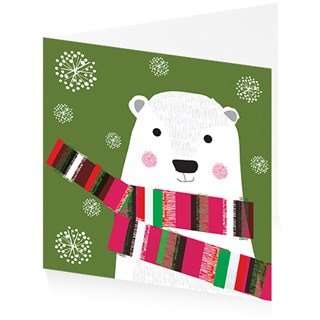 Winter Bear - Christmas Card