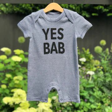Yes Bab Shortie Stripe Romper